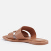 Alias Mae Tan leather flats sandals size 40