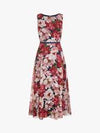 Hobbs navy/pink dress Size 12