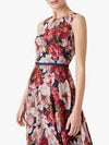 Hobbs navy/pink dress Size 12