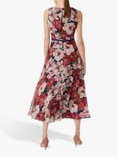 Hobbs navy/pink dress Size 12