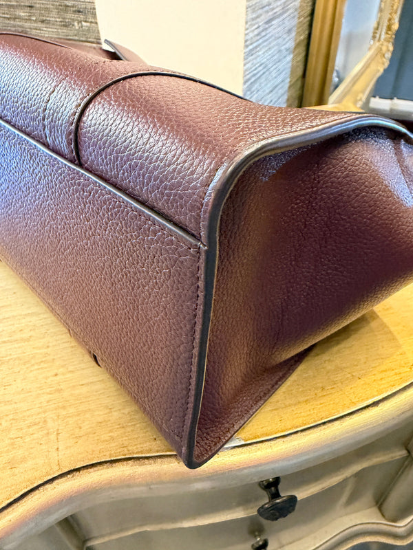 Mulberry small oxblood bayswater