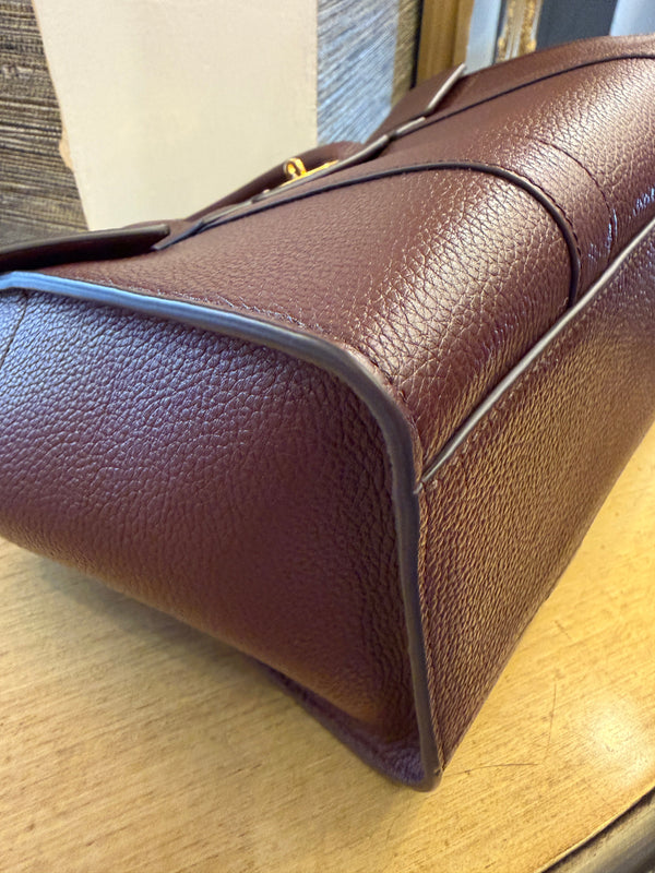 Mulberry small oxblood bayswater