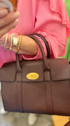 Mulberry small oxblood bayswater