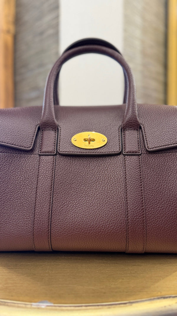 Mulberry small oxblood bayswater