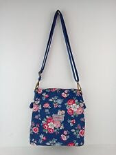 Kath kidston fabric floral slouchy blue bag