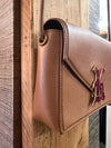 Christopher Kane tan leather handbag