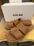 Alias Mae camel flat sandals size 40