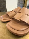 Alias Mae camel flat sandals size 40