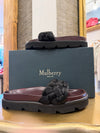 Mulberry black sliders size 39