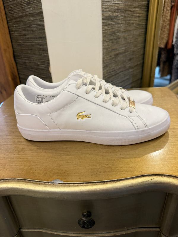 Lacoste White Trainers | Size 5