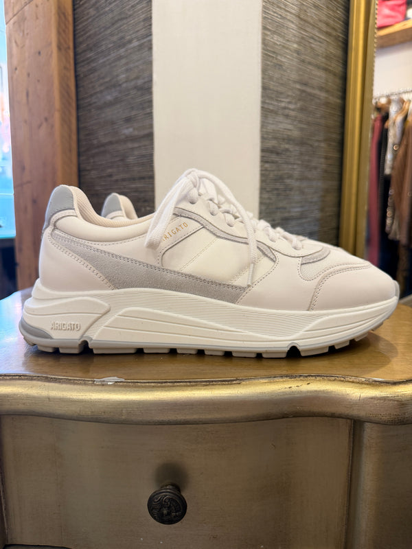 Arigato rush white trainers 6.5
