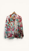Zara multi satin shirt size Medium