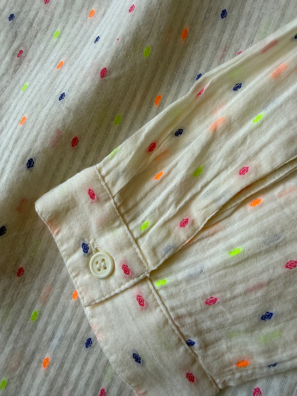 Indi and cold embroidered blouse size small/ 8