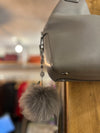 Michael kors grey leather handbag