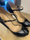 YSL Black patent shoes 35.5