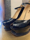 YSL Black patent shoes 35.5