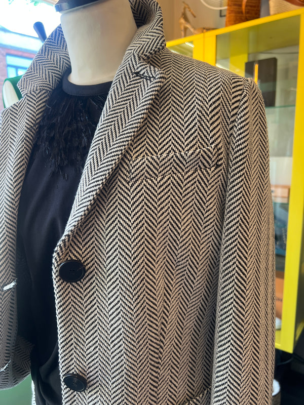 Armani Herringbone trouser suit 46/L