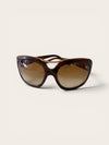 Tom Ford Wrap Around Tortoiseshell Sunglasses