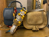 Anya Hindmarsh gold crackle leather handbag