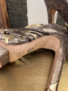 Strutt Couture gold sandals size 40