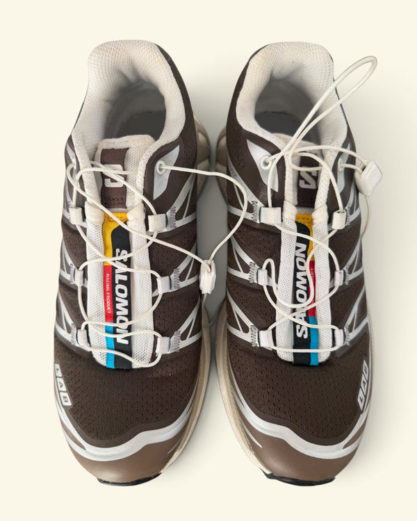 Solomon khaki trainers size 4