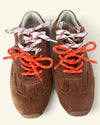 NOKWOL tan Suede trainers size 4