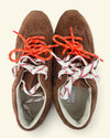 NOKWOL tan Suede trainers size 4