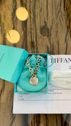 Return to Tiffany Heart Tag Charm bracelet in Silver