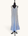 Hush Blue Cotton-Lined Dress | Size 10