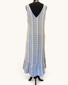 Hush Blue Cotton-Lined Dress | Size 10