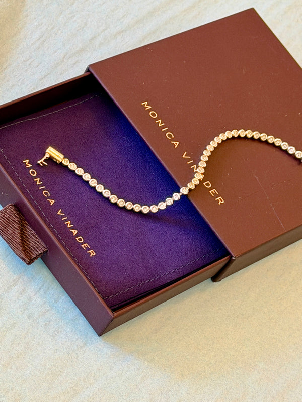 Monica vinader Lab diamond tennis bracelet