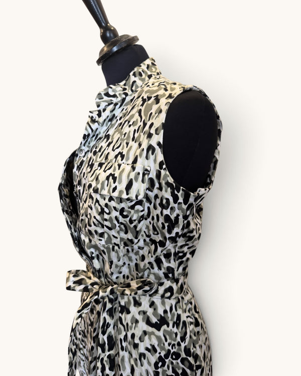 Calvin Klein animal print dress size 10