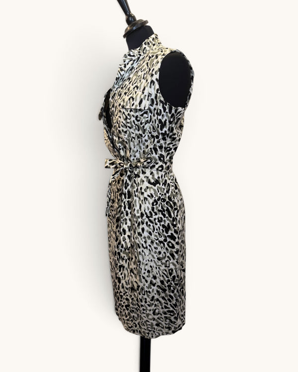 Calvin Klein animal print dress size 10