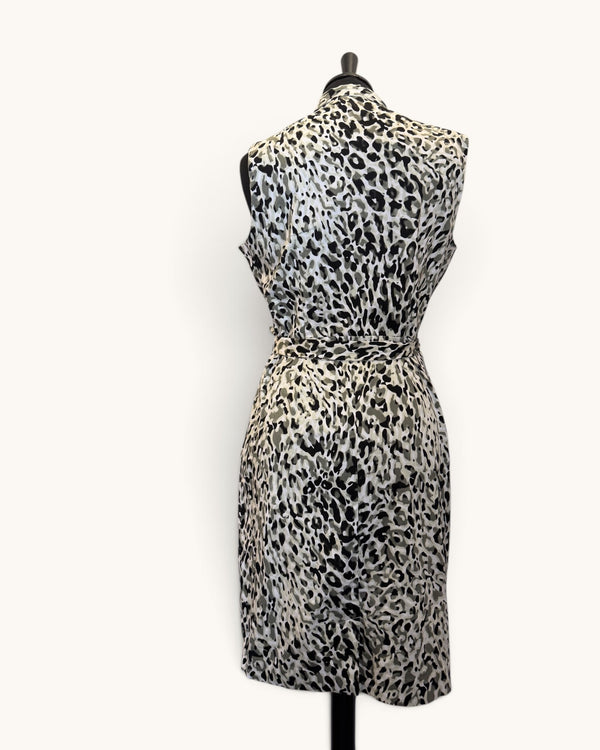 Calvin Klein animal print dress size 10