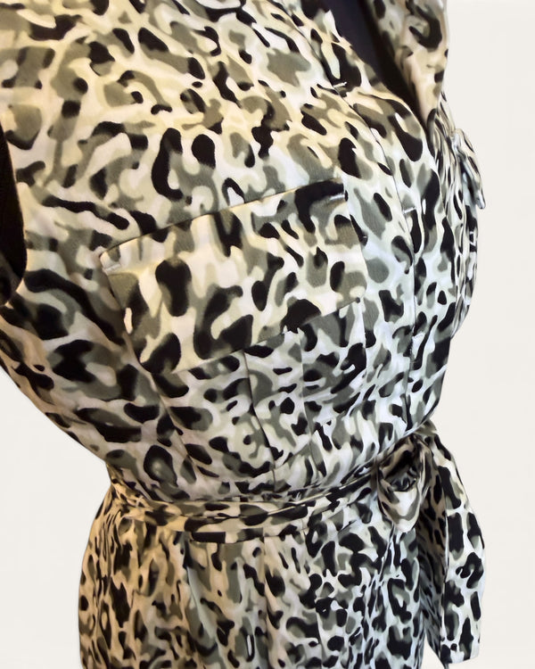 Calvin Klein animal print dress size 10