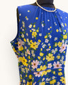 Hobbs blue floral dress Size 16