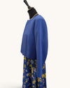 Hobbs blue floral dress Size 16