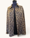 BA+SH 2 piece animal trouser suit 12