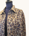 BA+SH 2 piece animal trouser suit 12