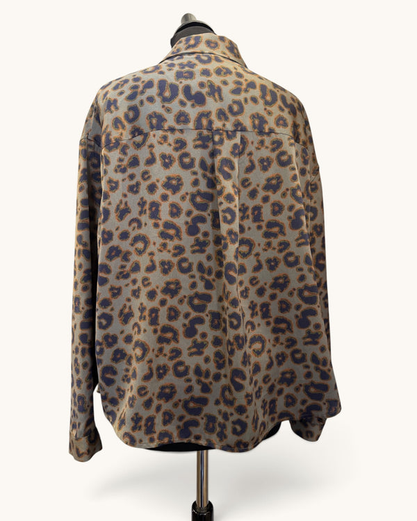 BA+SH 2 piece animal trouser suit 12