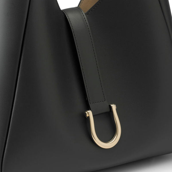 Russell & Bromley Black leather handbag