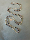Bouton shaped Pearls & Amethyst/Rose Quartz Necklace