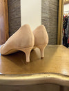 Lk Bennett nude sued shoes size 6