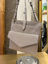 Radley grey pebble across bag