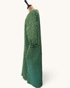 Roseanna Green & Black Dress – Size Medium