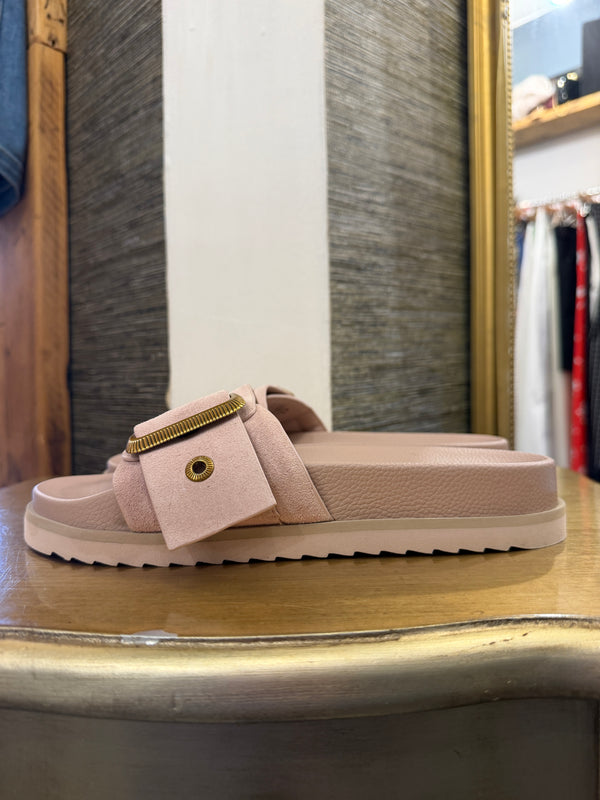 All saints blush sandals size 39