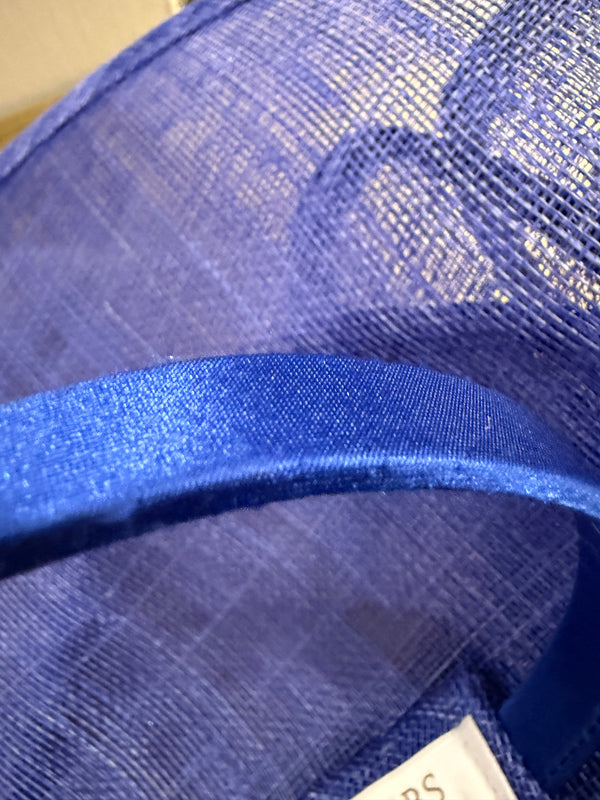 Hobbs blue fascinator