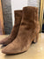Sam Elderman Brown suede ankle boots size 40