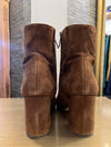 Sam Elderman Brown suede ankle boots size 40