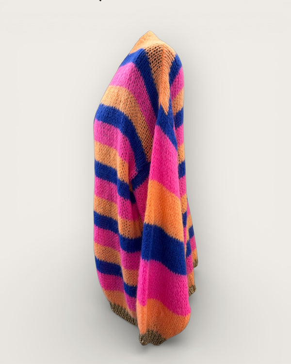 Les impatientes colourful cardigan 0/S cardigan